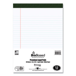 Roaring Spring® PADS,BIO,LEGAL,8.5X11,WH 24326