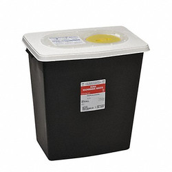 Covidien Hazardous Waste Container,18-3/4 In. H KRCR100612