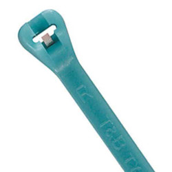 Ty-Rap Cable Tie,7.3 in,Aqua,PK100 TYZ525M