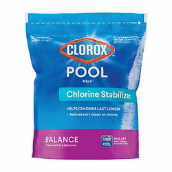 Clorox Chlorine Stabilizer,Granular,4 lb. Size 12004CLX