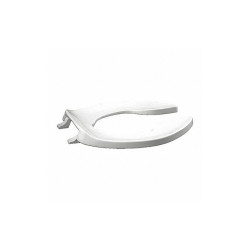 Centoco Toilet Seat,Elongated,White,SS GR1500STSCCSSFE-001