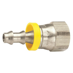 Dixon Push on Hose Fitting,3/4"x3/4",BarbxUNF 2881217SS