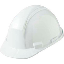 Honeywell North Cap Style Matterhorn White Hard Hat 4pt Suspension HDPE Shell Ra