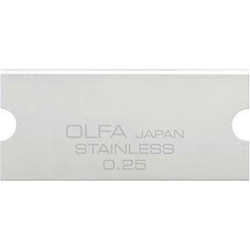 OLFA GSB-2S/6B 30MM Stainless Steel Glass Scraper Blades for GSR-2 Mini Glass Sc