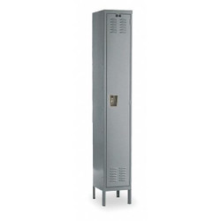 Hallowell Lckr,1x1Lckr,Drk Gry,66"x12"x12",Assm U1226-1A-HG