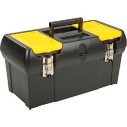 Stanley 019151M 19"" Series 2000 Tool Box W/ 2/3 Tote Tray & Lid Organizers
