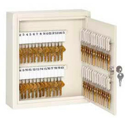 Master Lock No. 7125D Heavy Duty Key Cabinet - Holds 60-Keys 12-1/4""W x 3""D x