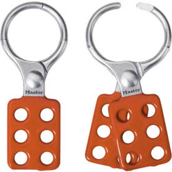Master Lock Aluminum Lockout Hasp 1-1/2"" Jaw Clearance 417