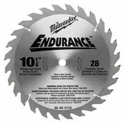 Milwaukee 48-40-4515 8"" 42 Teeth Dry Cut Cement Tipped Circular Saw Blade
