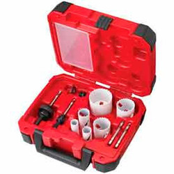 Milwaukee 49-22-4095 10 Pc. Electricians Hole Dozer Hole Saw Kit