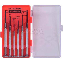 Stanley 66-039 6 Piece Jeweler's Precision Screwdriver Set