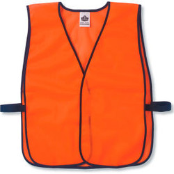 Ergodyne GloWear 8010HL Non-Certified Economy Vest Orange One Size