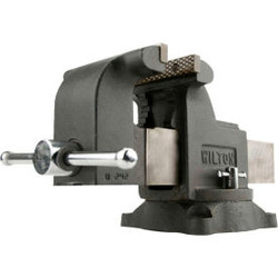 Wilton WL9-63304 Model WS8 8"" Jaw Width 4"" Throat Depth Shop Vise W/ Swivel Ba