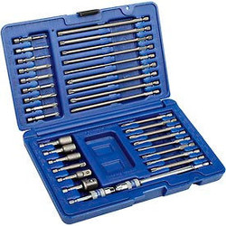 34 Pc. Fastener Drive Set-Fastener Drive Tool Set