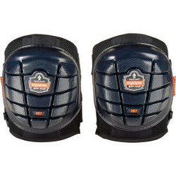 Ergodyne ProFlex 357 Lightweight Gel Knee Pads Short Cap Black 18457