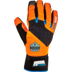 Ergodyne ProFlex 818WP Small Performance Thermal Waterproof Utility Gloves Orang