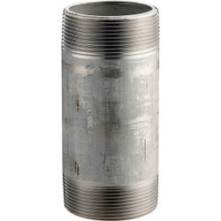 3/4 In. X 4-1/2 In. 304 Stainless Steel Pipe Nipple - 16168 PSI - Sch. 40 - Dome