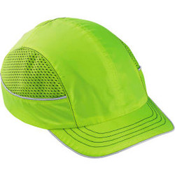 Ergodyne Skullerz 8950 Bump Cap Lime Short Brim One Size