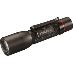 Coast HX5 Focusing LED Flashlight 180 Lumens - Black