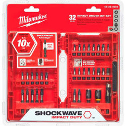 Milwaukee 48-32-4004 SHOCKWAVE 32-Piece Impact Driver Bit Set