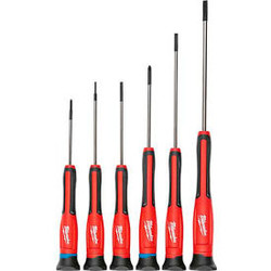 Milwaukee 48-22-2606 6 Pc. Precision Screwdriver Set W/ Case