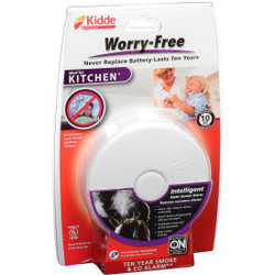 Kidde P3010K-CO Worry-Free Smoke & CO Alarm Kitchen 10-Year Sealed Lithium Batte