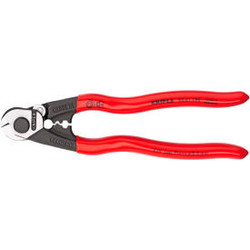 KNIPEX 95 61 190 SBA Wire Rope Cutters 7-1/2"" OAL