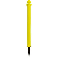 Global Industrial Plastic Ground Pole 35""H Yellow