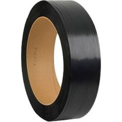 Global Industrial Polyester Strapping 5/8""W x 4000'L x 0.035"" Thick Black