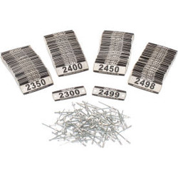 Global Industrial Locker Number Plate Kit Numbered 2300-2499 200/Pack