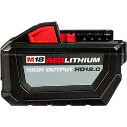 Milwaukee 48-11-1812 M18 REDLITHIUM High Output 12.0Ah Battery Pack