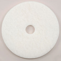 Global Industrial 17"" Polishing Pad White 5 Per Case