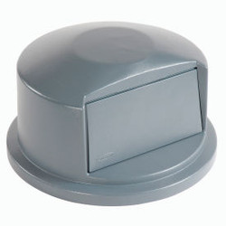 Dome Lid For 32 Gallon Round Trash Container - Gray