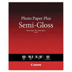 Canon® PAPER,SG-201,8X10,50PK,WH 1686B062