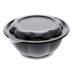 Pactiv Evergreen BOWL,BASE COMBO,80OZ,BK LRW80B120