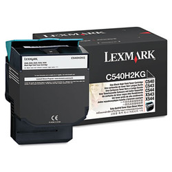 Lexmark™ C540h2kg High-Yield Toner, 2,500 Page-Yield, Black C540H2KG