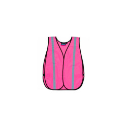 ERB Girl Power At Work S102 Non-ANSI Safety Vest Hook & Loop Closure One Size Pi
