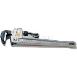 RIDGID 31100 #8108 18"" 2-1/2"" Capacity  Aluminum Straight Pipe Wrench