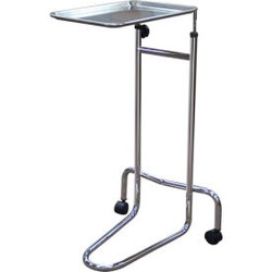 Drive Medical 13045 Double Post Mayo Instrument Stand Adjustable Height 32.5""-