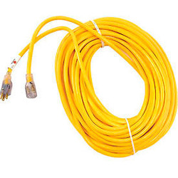 U.S. Wire 74100 100 Ft. 12/3 W/ Illuminated Plug