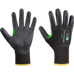 CoreShield 23-0513B/8M Cut Resistant Gloves Nitrile Micro-Foam Coating A3/C Size