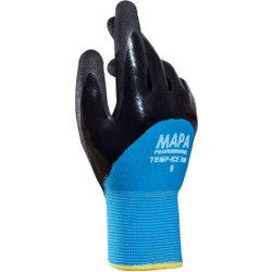 MAPA  Temp-Ice 700 Nitrile 3/4 Coated Thermal Gloves 1 Pair Size 9 700419