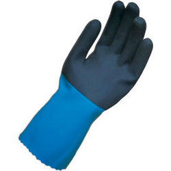 MAPA NL34 Stanzoil Neoprene Gloves 12"" L Medium Weight 1 Pair Size 8 334948