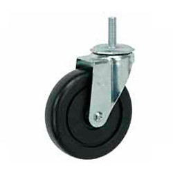 Faultless Swivel Threaded Stem Caster G460S-5 5" Polyolefin Wheel