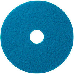 Global Industrial 22"" Stripping Pad Blue 5 Per Case
