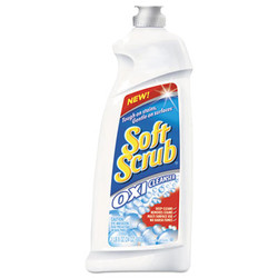 Soft Scrub® Oxi Cleanser, Clean Scent, 24 Oz Bottle, 9/carton 23400021963