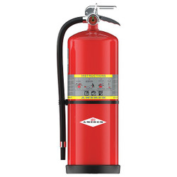 Amerex Fire Extinguisher,Steel,Red,ABC 715