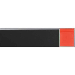 Presco Marking Flag,Orange Glo,Blank,PVC,PK100 4530OG-200