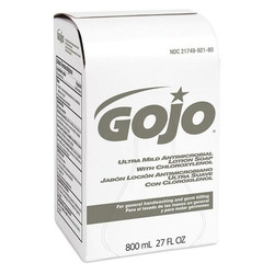 Gojo Hand Soap,Amber,800 mL,Coconut,PK12 9212-12