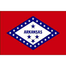 Annin Flagmakers Arkansas State Flag,3x5 Ft 140360